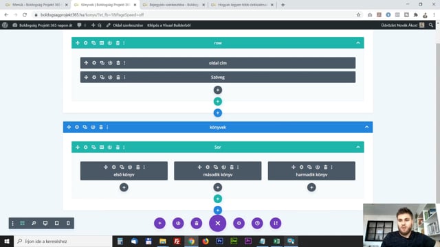 10. DIVI visual builder vs. Alapértelmezett szerkesztő